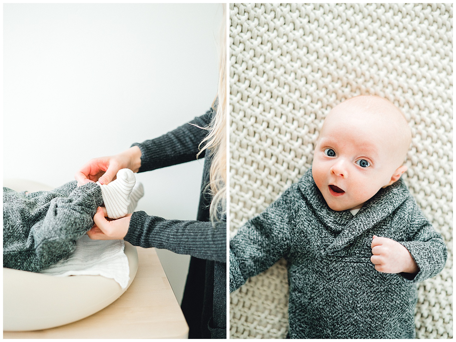 Riverton Newborn Photographer | In-Home Lifestyle Newborn 